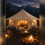 HOOKLEW P6 – 5M Four-Season Canvas Bell Tent