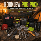 HOOKLEW Pro Pack – Survival, Camp Cooking & Water Filter Bundle