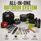 HOOKLEW Pro Pack – Survival, Camp Cooking & Water Filter Bundle